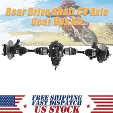 4WD Rear Drive Shaft CV Axle Hubs Rator Kit For DIY Go Kart ATV Quad Golf Cart
