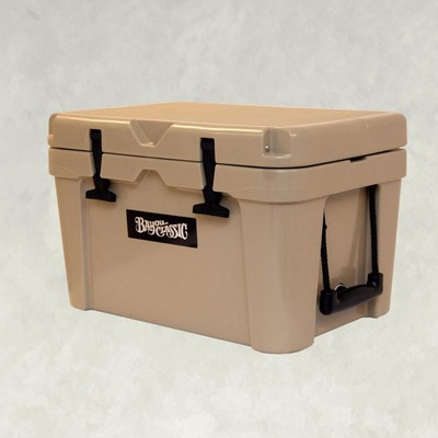 Bayou Classic 65 Qt. Tan Eisbehälter Kühler UV Beständig 41 Lbs FDA Genehmigt
