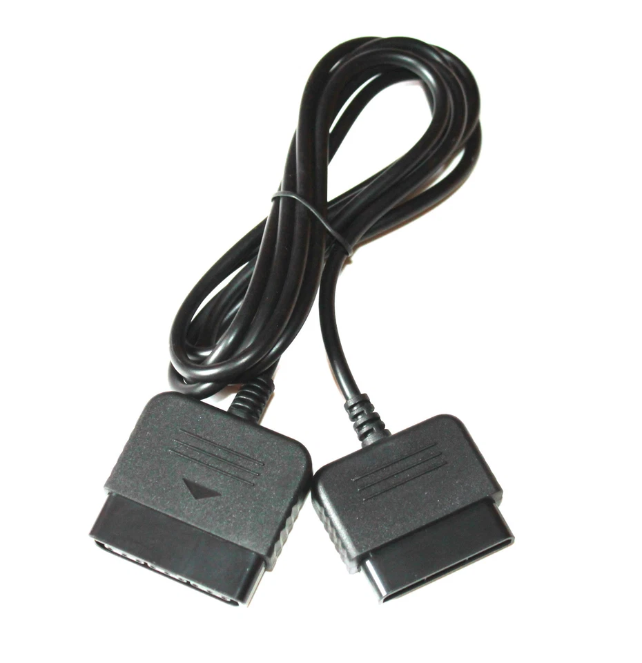 GAMES WORLD AND MORE Playstation 2 Controller,Gamepad,Verlängerungskabel für PS2,PS1,Neu!