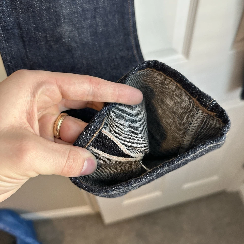 Rogue Territory RGT x Blue Owl Sk Skinny Jeans Men's 32 Made in USA - Image 4 of 4