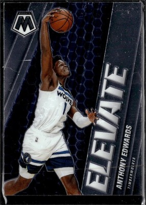 2020-21 Panini Mosaic Elevate Anthony Edwards #12