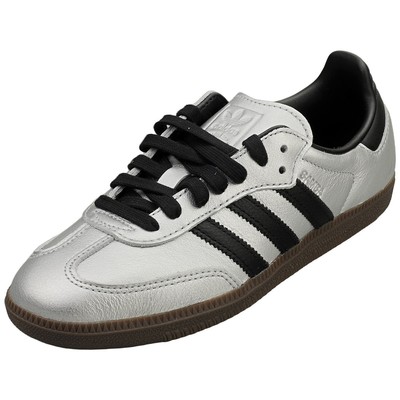 adidas Damen Samba OG Lifestyle Sneaker Weiß Schwarz - 37 1/3 EU