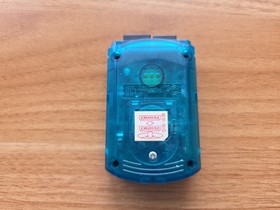 SEGA Dreamcast Clear Aqua Blue Visual Memory Unit VMU DC  HKT-7000 US Seller