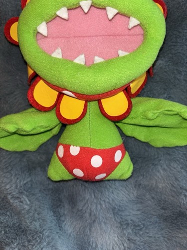 RARO Nuevo Peluche Super Mario Bros Petey Piranha 2007 Banpresto Japón AUTÉNTICO - Imagen 3 de 6