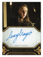 Game of Thrones: The Great Houses Autograph Lucy Hayes as Kitty Frey