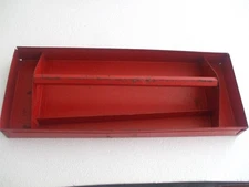 METAL TOOLBOX LIFT CARRY HANDLE TRAY SOCKET TOOL ORGANIZER