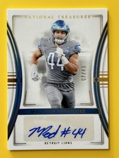 2023 Panini National Treasures - Signatures #SIG-MRZ Malcolm Rodriguez /49 (AU)