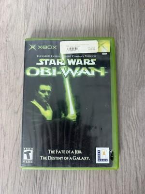 Star Wars: Obi-Wan OG (Microsoft Xbox, 2001) CIB W/ Manual + Tested Works OBO