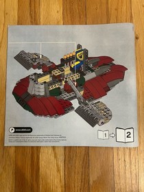 2010 LEGO Star Wars Slave I Set #8097 Instructions and Box Only