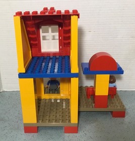 2013 LEGO DUPLO TRAINS ADD-ON SET# 3778-TRAIN STATION 49Pcs FREESTYLE NO BOX