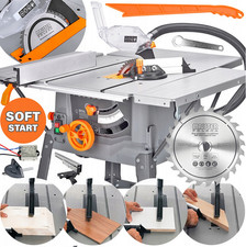 Scie Circulaire De Table Outil Bois Lame De Scie Bois 3400W 250Mm