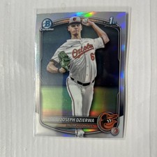 2025 Bowman Draft - Chrome Joseph Dzierwa #BDC-186 (RC) Refractor