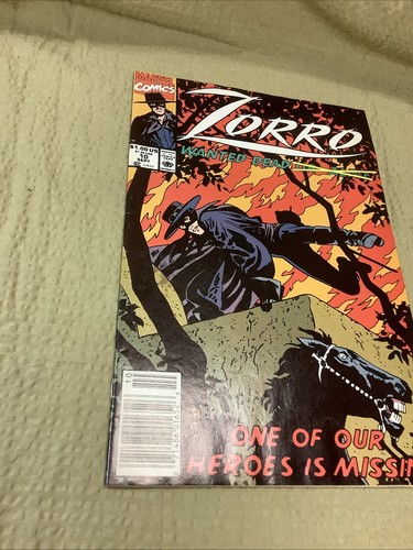 Zorro Wanted Dead Marvel #10 September - Bild 4 von 6