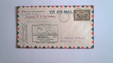 CANADA FIRST FLIGHT COVER: 1929 ST JOHN TO MONTREAL