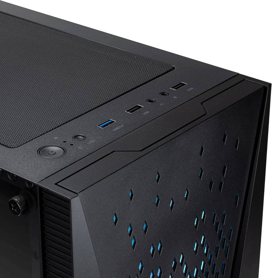 Case Gaming Danube Kolpa - ATX Micro-ATX ITX - Vetro Temperato + Ventole ARGB - Immagine 3 di 4