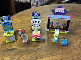 Lego Friends Amusement Park Arcade #41127 Complete Set With Instructions