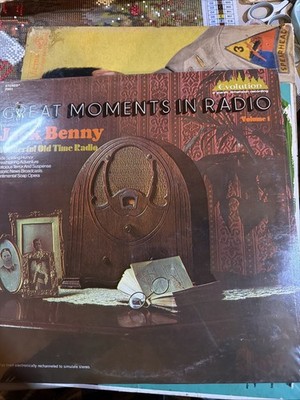 Great Moments In Radio Volume One - Vinyl LP Narrated By Jack Benny 