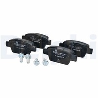 Delphi Bremsbelagsatz, Scheibenbremse LP1719 FüR Alfa Romeo Fiat Lancia