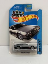 2013 Hot Wheels HW City '81 Delorean DMC-12 Die Cast Car