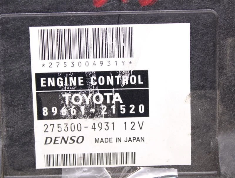 ECU ECM компьютер Scion TC 2008 08 2009 09 2010 10 8966121520 898956 - Изображение 4 из 4