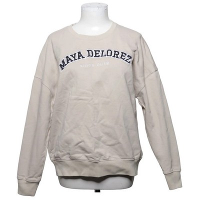 Maya Delorez, Sweatshirt, Größe: M, Beige, Baumwolle, Print, Damen #MeK