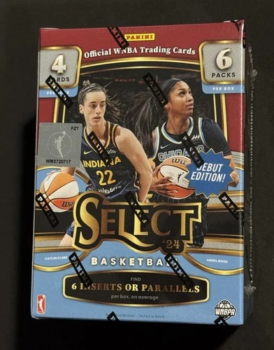 2024 Panini Select WNBA Basketball Blaster Box Sealed Caitlin Clark Rookie Year