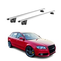 DachträGer GrundtäGer FüR Audi A3 Sportback 8P 8V 2004-2020 100Kg Alu Silber ABE