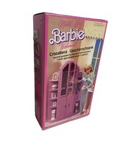 Barbie Wohnwelt Geschirrschrank Schrank Mattel 4772 Vintage in OVP