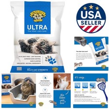 18 lb Ultra Clumping Cat Litter - Ideal for Sensitive Cats  Odor Control