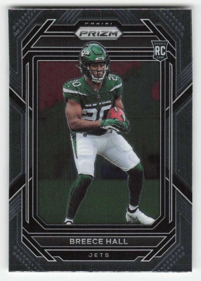 Breece Hall 2022 Panini Prizm RC #317