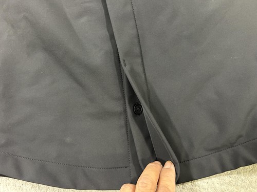 BYLT Shirt Jacket Mens Large Black Fairway Stretch Tech Button Up Performance - Picture 7 of 16