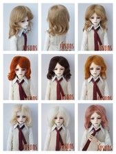 JD044 1/12 1/8 1/6 1/4 1/3 Curly BJD Mohair Wig OB11 YOSD MSD SD Cheap Doll Hair
