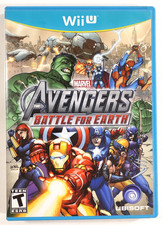 Marvel Avengers: Battle for Earth (Nintendo Wii U 2012) CIB Complete with Manual