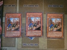 YUGIOH 3X A-TEAM TRAP DISPOSAL UNIT RDS-EN033 RARE 1ST ED VLP 1996