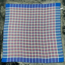 Vintage Echo 100 Cotton Scarf Square 26 x 26