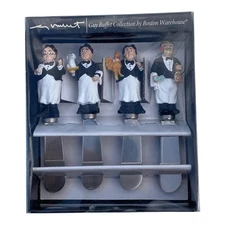 Vintage Guy Buffet Parisian Waiter Spreader Set Boston Warehouse 1996 New in Box