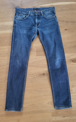 Tommy Hilfiger Herren Jeans Hose Bleecker Stretch Slim Fit W32 L34