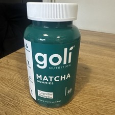 Goli Nutrition Matcha Gummies 60 Count
