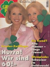 Glückspost Anthony Delon,Milva, Gaby Dohm,Margie Jürgens,Ellen und Alice Kessler