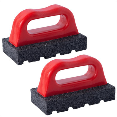 Rub Brick Tool, 20 Grit Masonry Rubbing Brick, Concrete Tools, Removing Smoothin