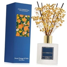 COCORRÍNA Reed Diffuser - Sweet Flower/6.7 Ounce/1pack Sweet Orange Cedar