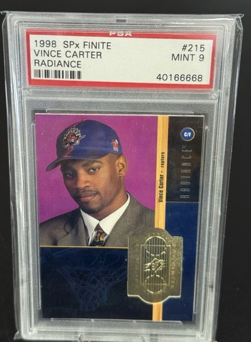 Vince Carter 1998 Spx Finite card
