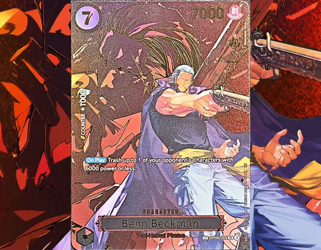 Benn.Beckman OP09-009 (SP) - One Piece Card Game Carrying On His Will (OP13)