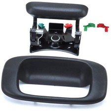 15997911 Tailgate Handle Latch and Bezel Trim with 2 Pairs Rod Clips Fit For