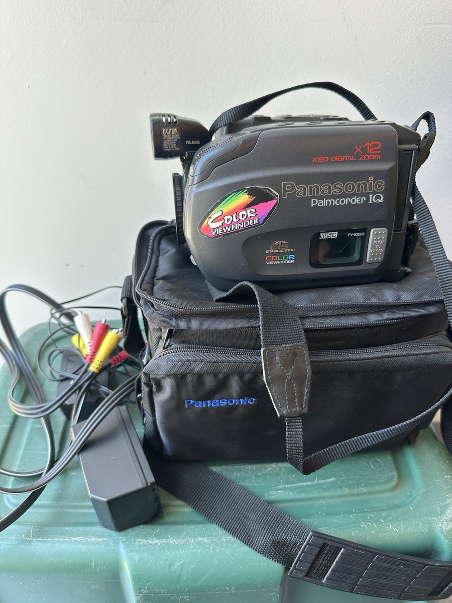 Panasonic PV-IQ604 Palmcorder IQ Digital Stabilization VHS-C