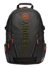 Superdry Men's Tarp EMB Backpack, Black