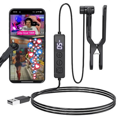 Auto Clicker for Phone and PC, USB Automatic Tap Screen Clicker, High-Speed 5...