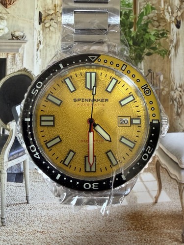 Spinnaker Hass SP5087 Mens Automatic Watch • Swiss/MIYOTA Movement 