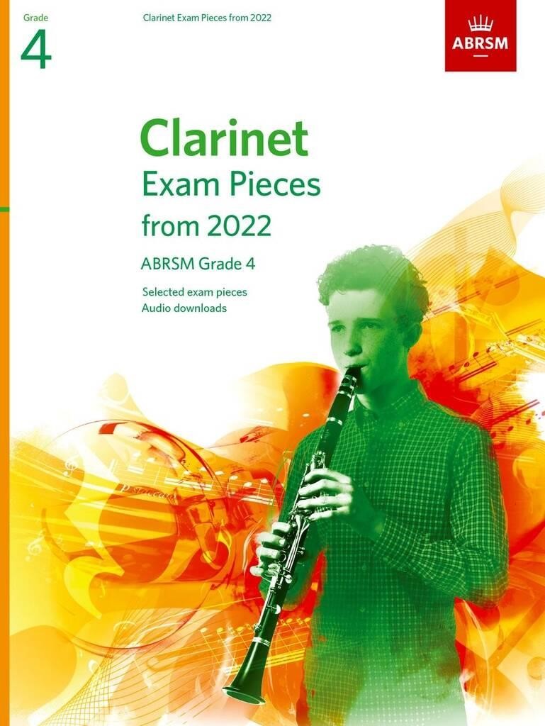 Clarinet Exam Pieces from 2022, ABRSM Grade 4 ABRSM Paperback Clarinet
