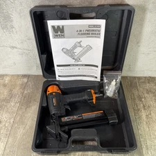 WEN 61741K 4-in-1 18-Gauge Pneumatic Flooring Nailer and Stapler w/Hard Case